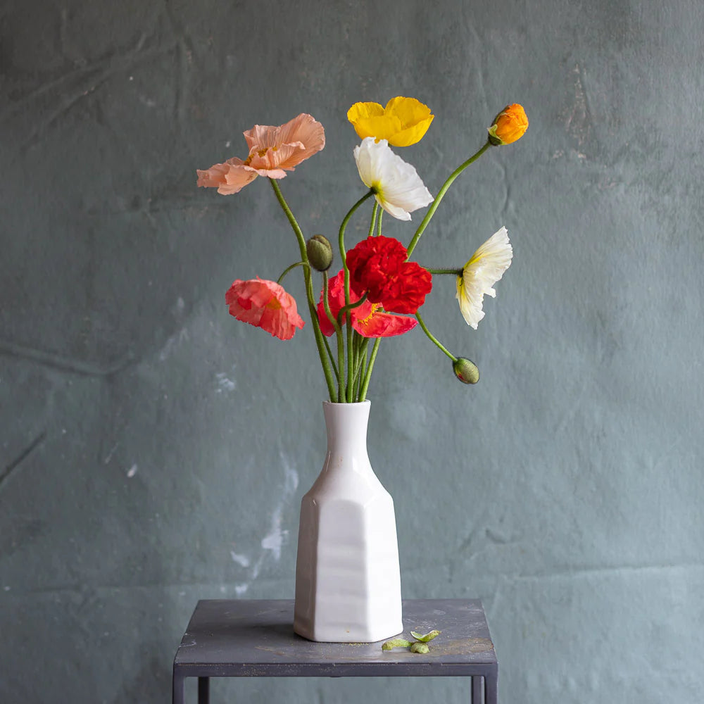 Hand Cast Cirrus Bud Vase