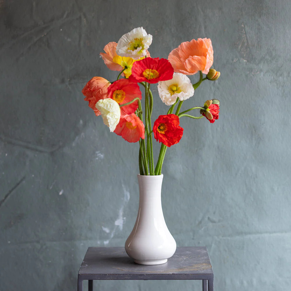 Hand Cast Cirrus Bud Vase