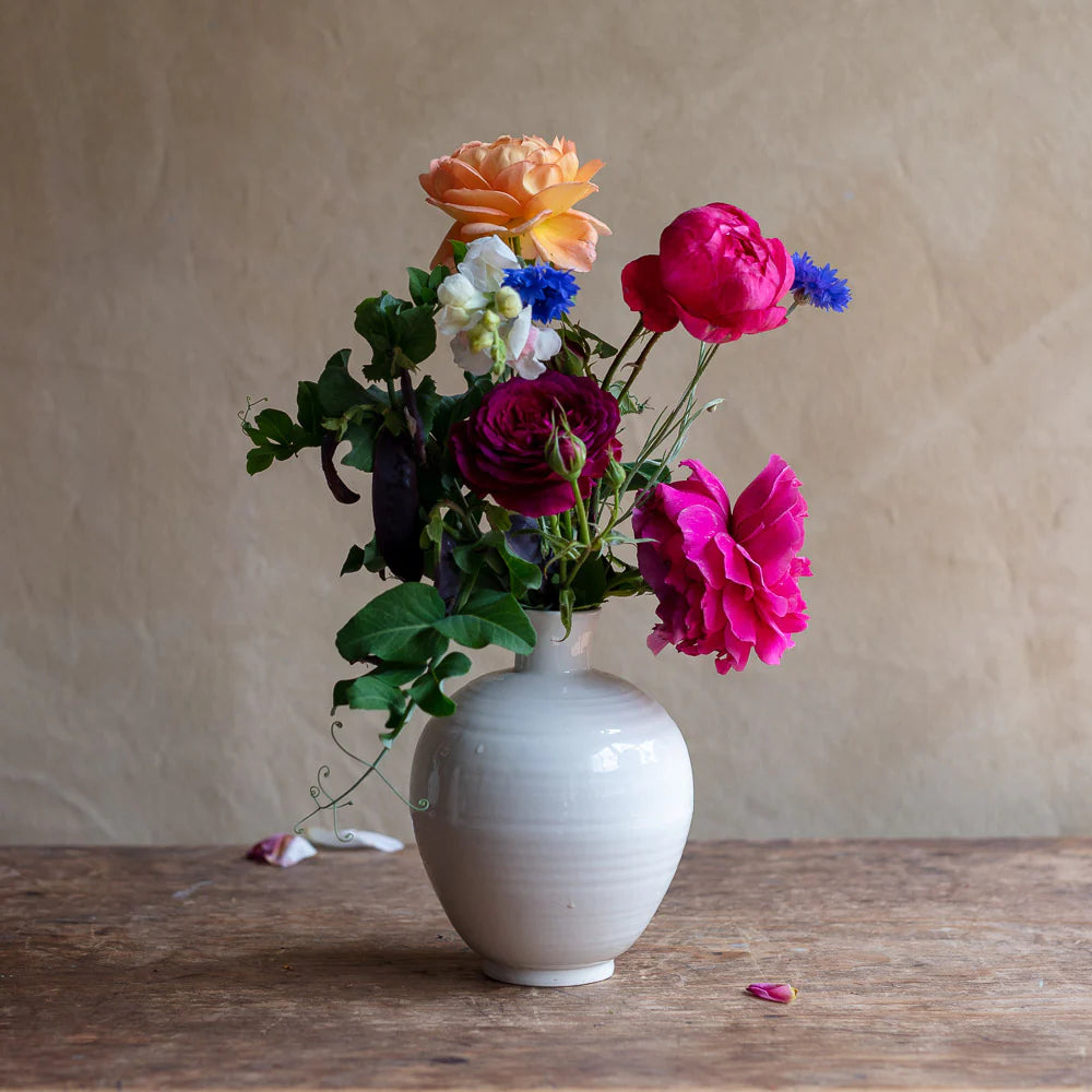 Hand Cast Cirrus Bud Vase