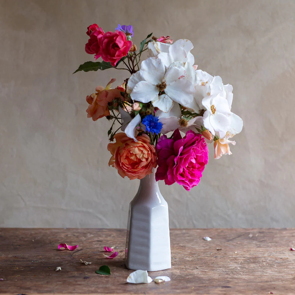 Hand Cast Cirrus Bud Vase