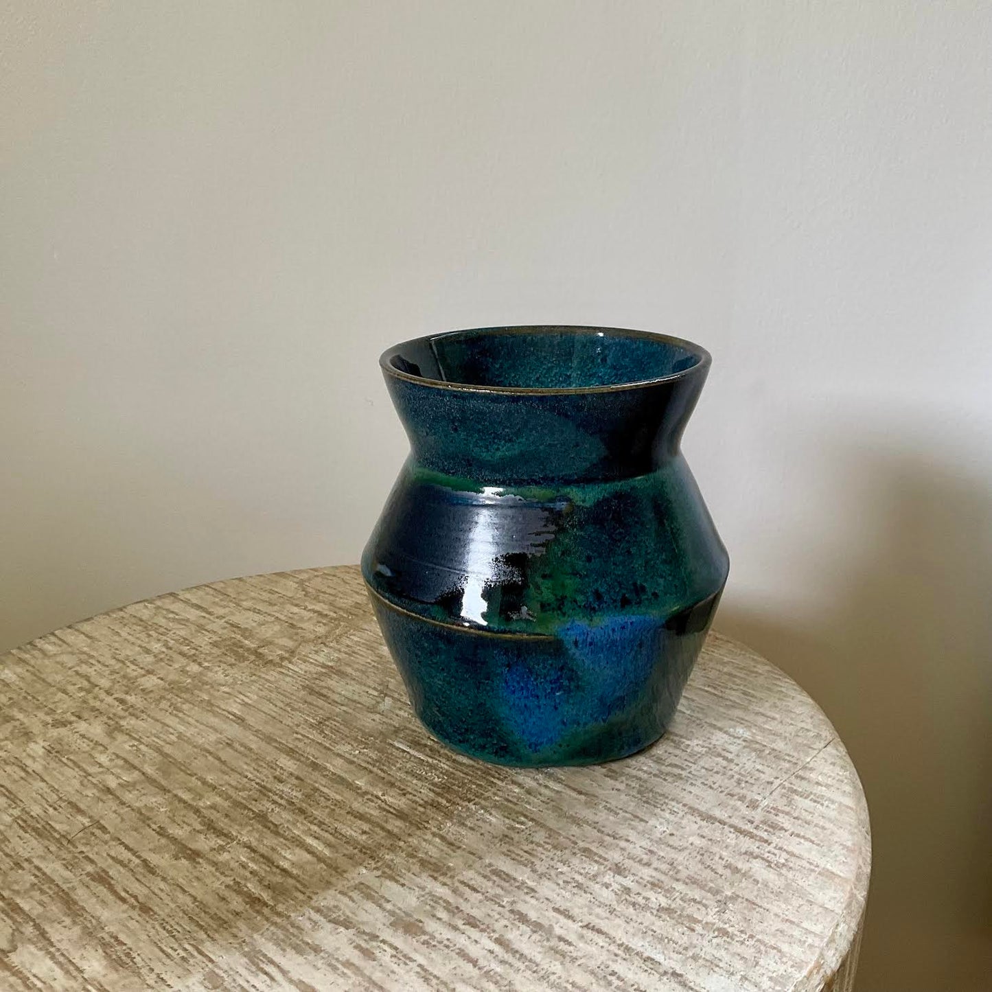 Teal Vase