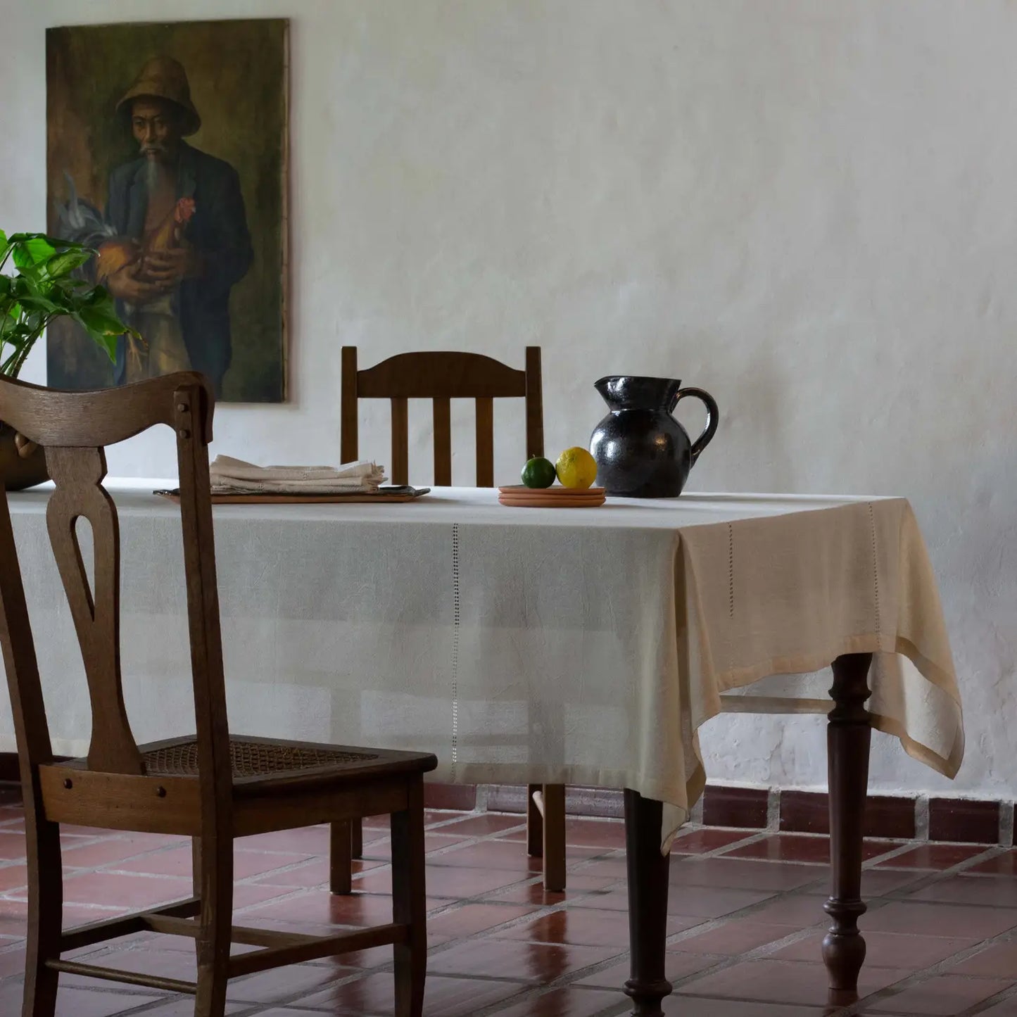 Lienzo Tablecloth (Ecru)