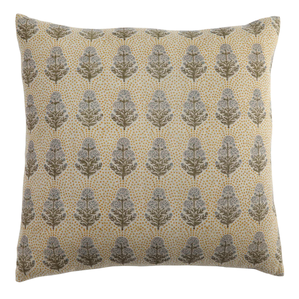 Poppy Mustard Pillow