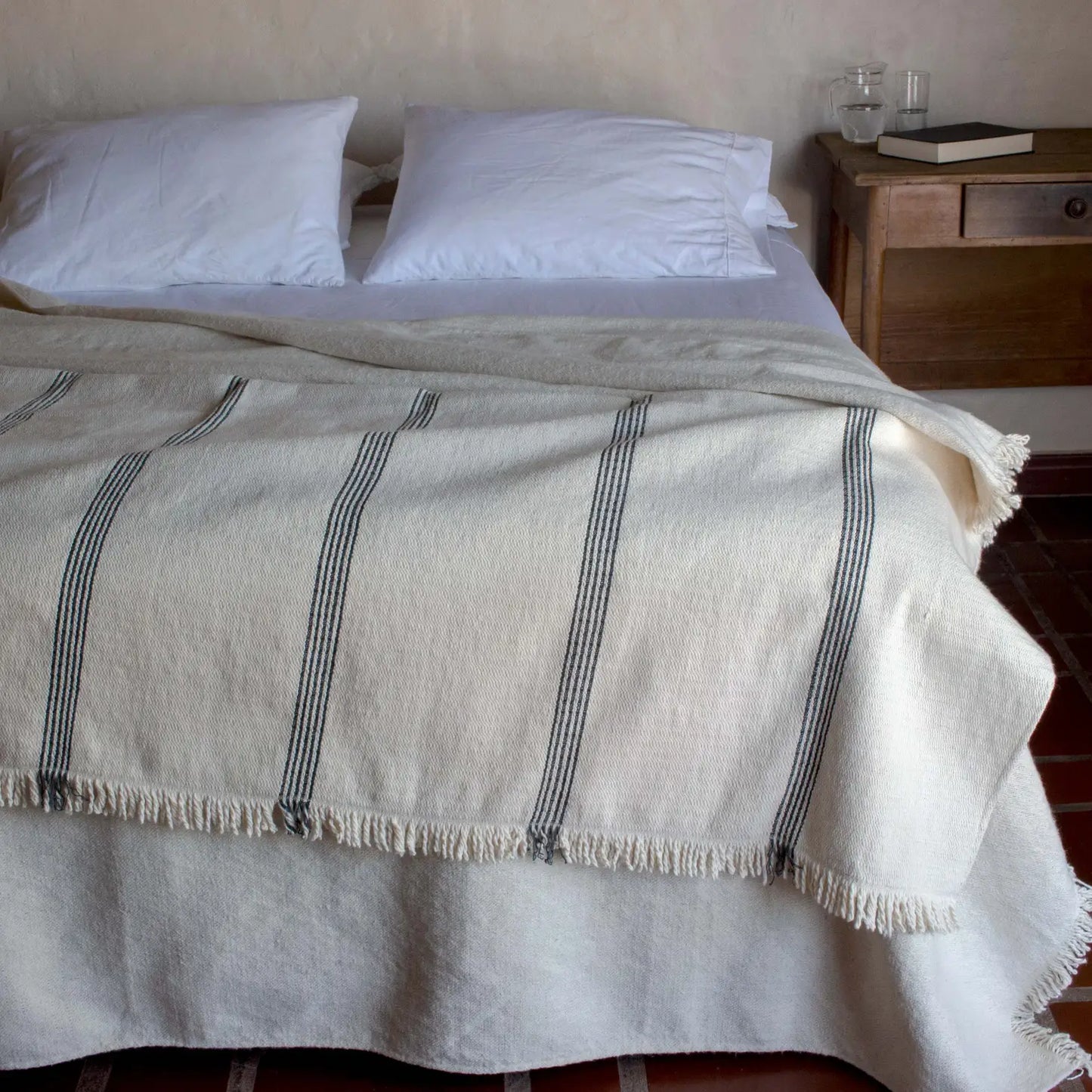 No. 10 Hand-loomed Cotton Throw