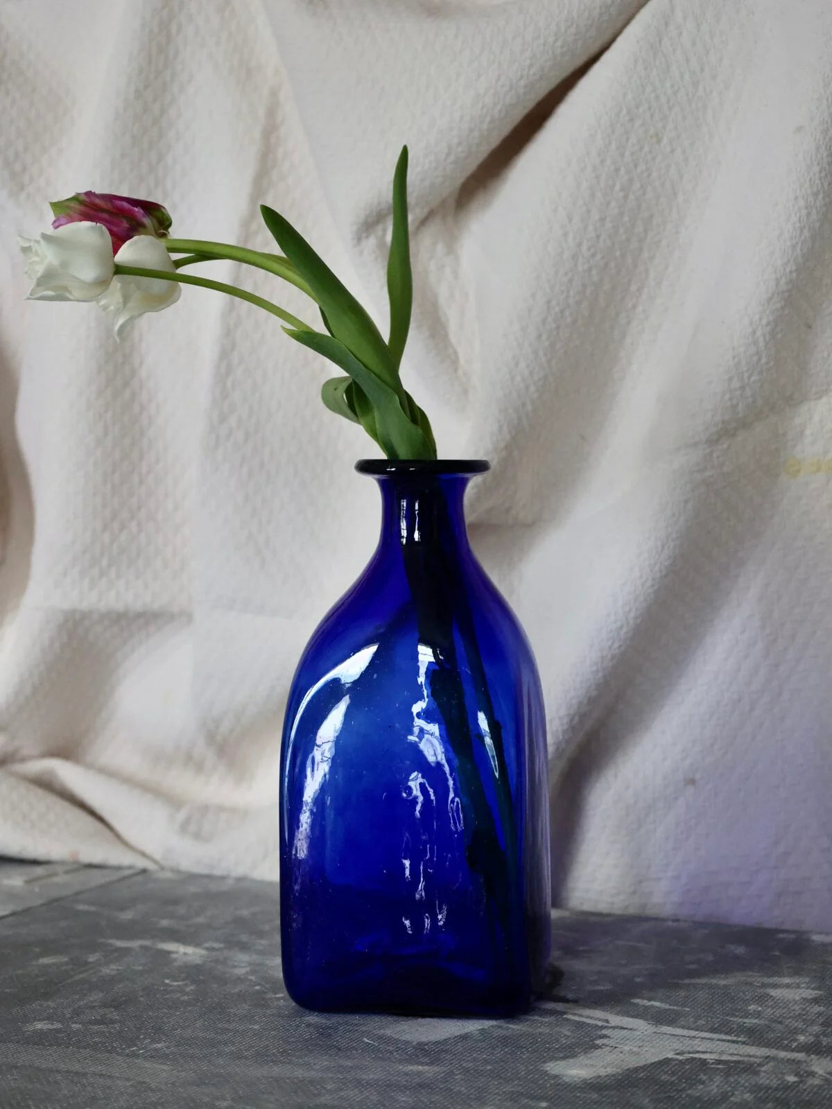 Grand Carafe in Cobalt Blue