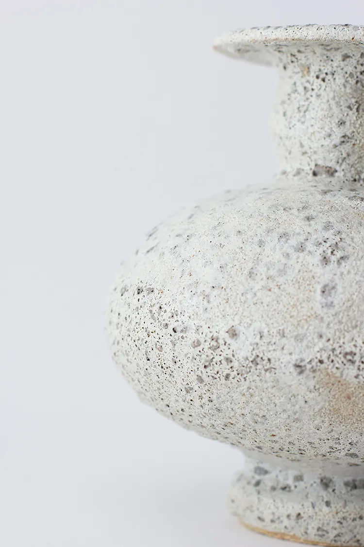 Calpide Glazed Stoneware Vase