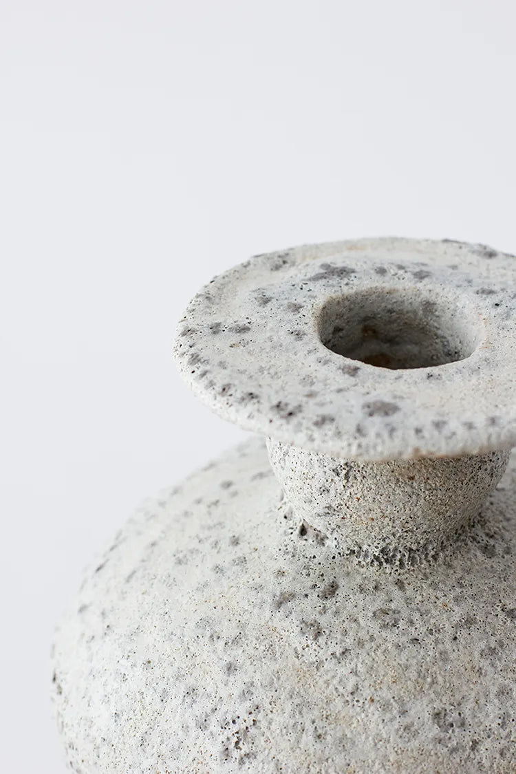 Calpide Glazed Stoneware Vase