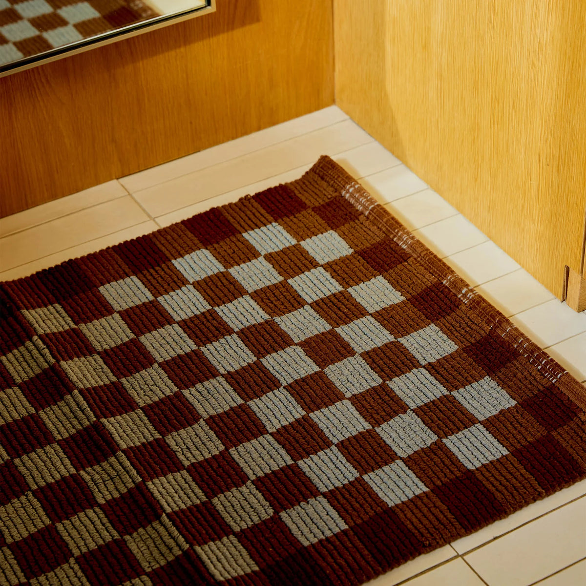 Emil Blue/Brown Mat