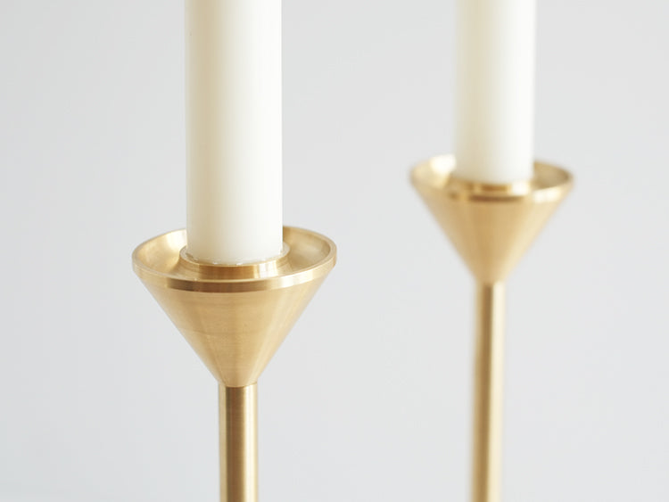Cone Spindle Candle Holder