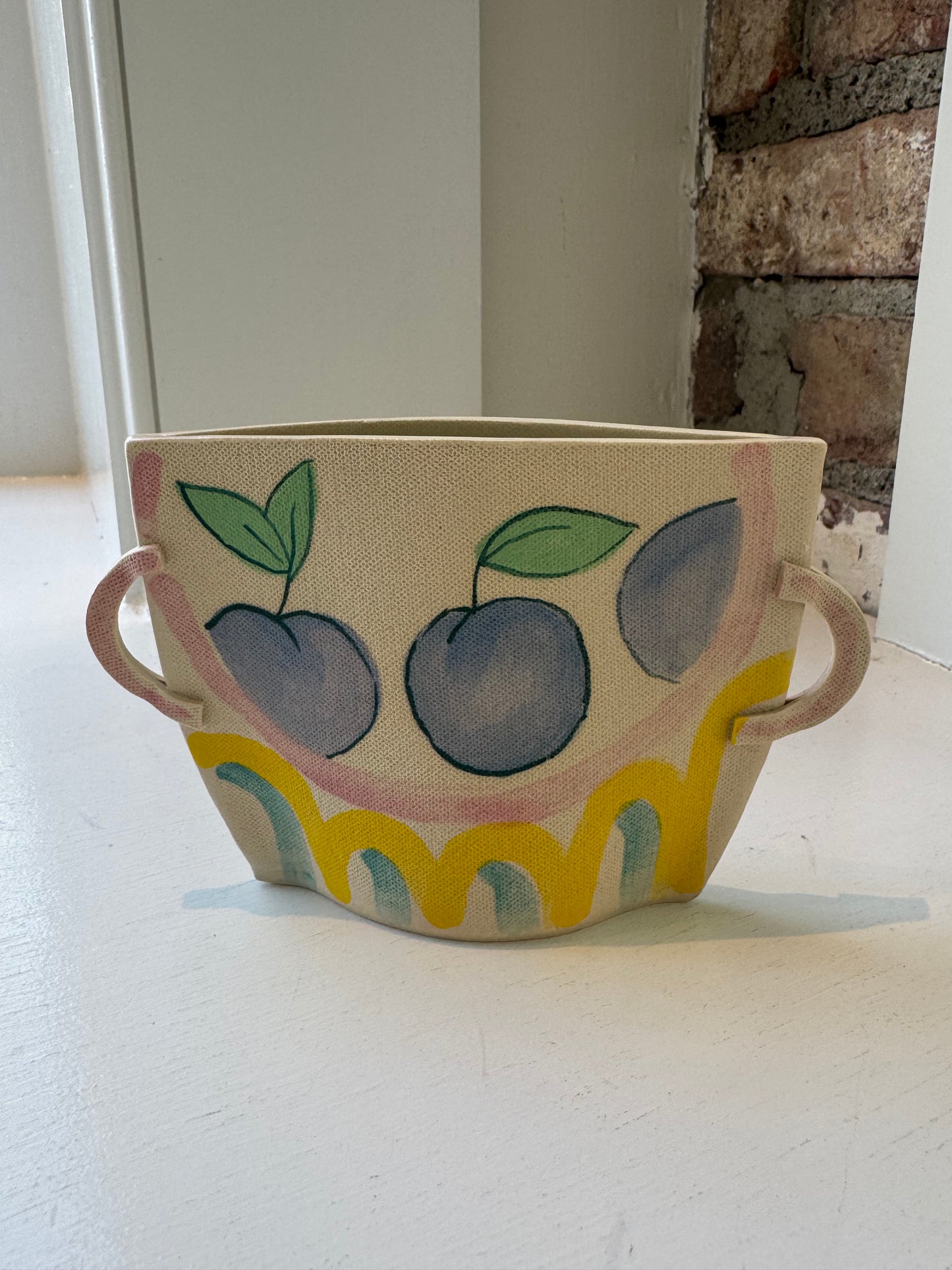 Plum Vase by Alison Owen