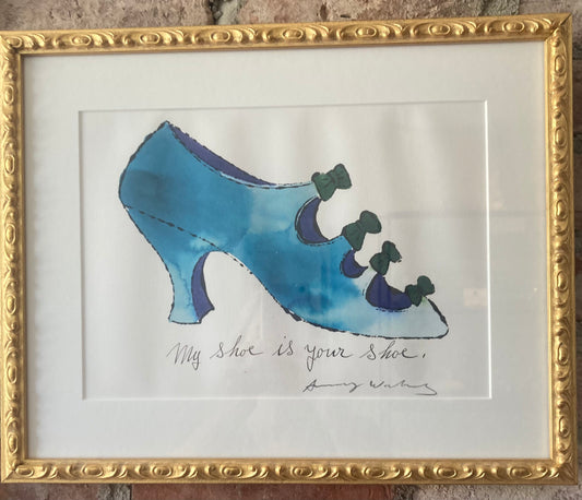 Shoe Illustration Series by Andy Warhol