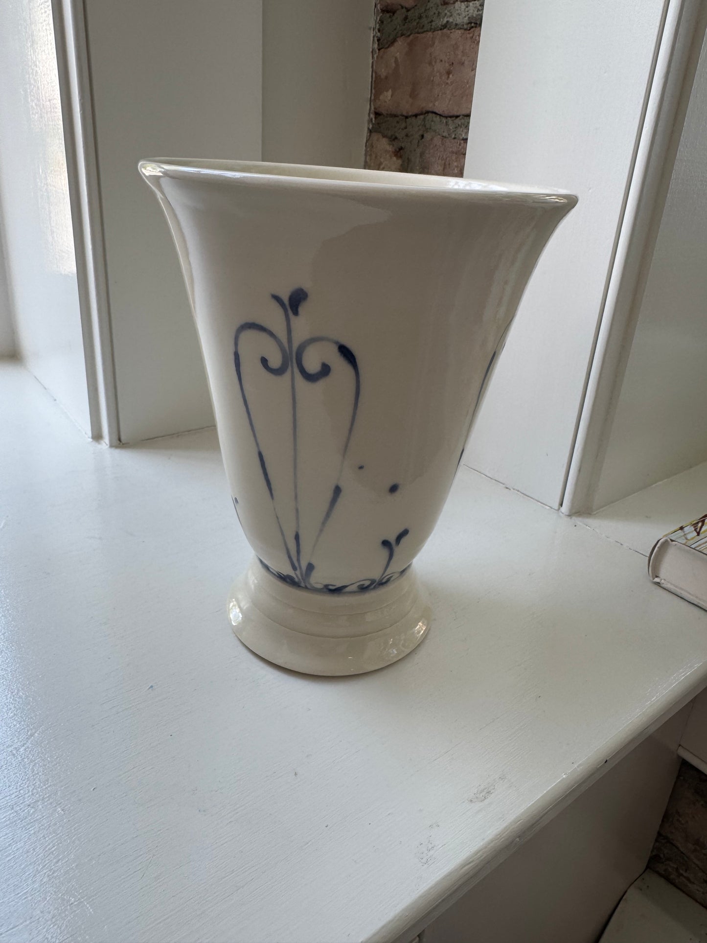 Scroll Vase