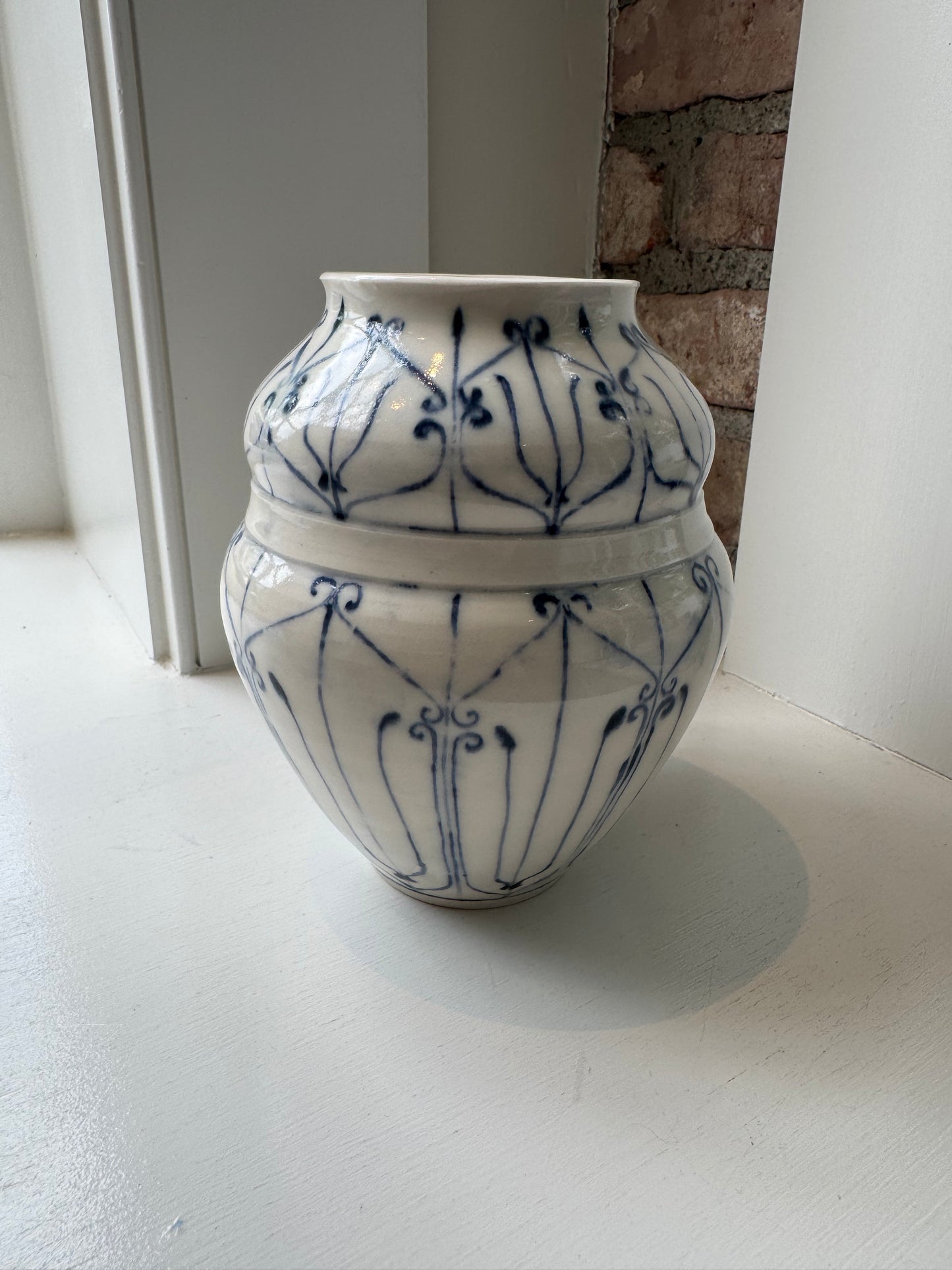 Lattice Ceramic Vase
