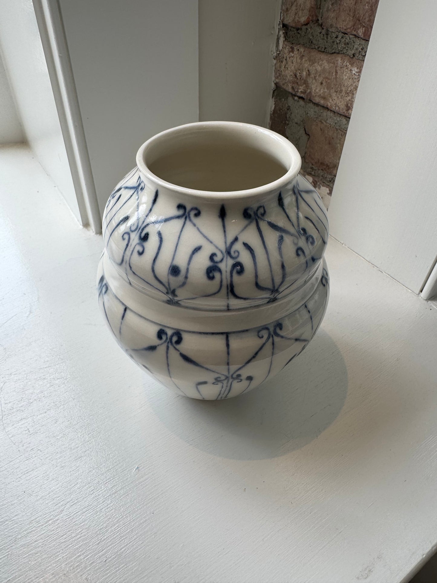 Lattice Ceramic Vase