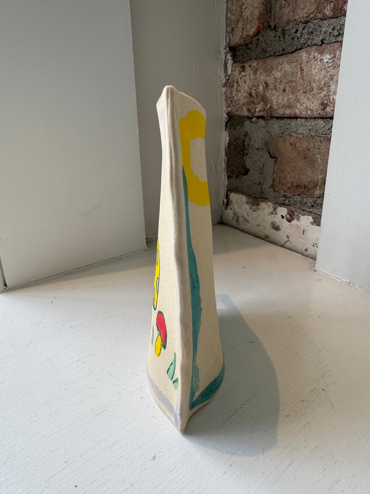 Playful Mushroom Pitcher Vase
