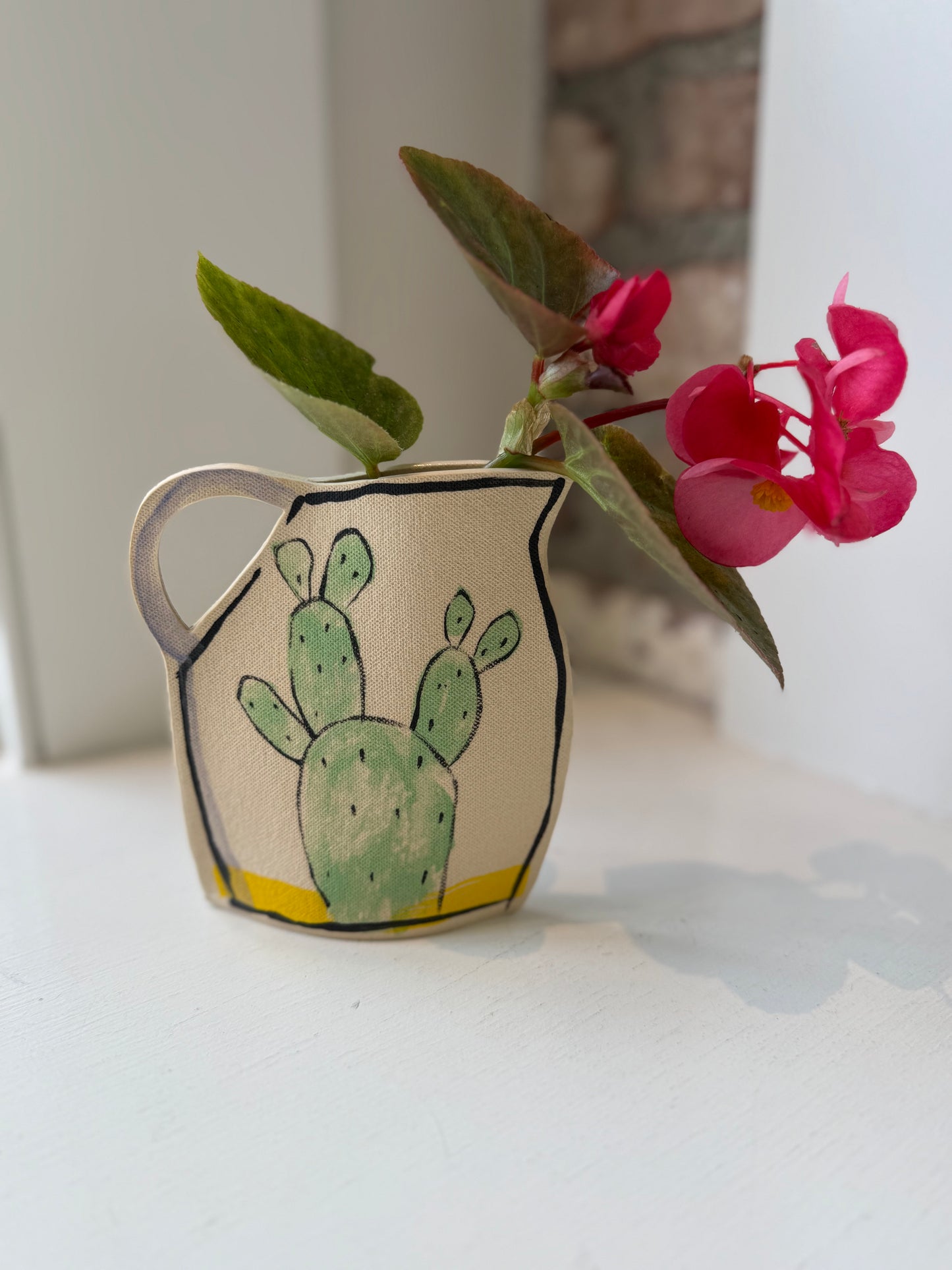 Cactus Pitcher Vase