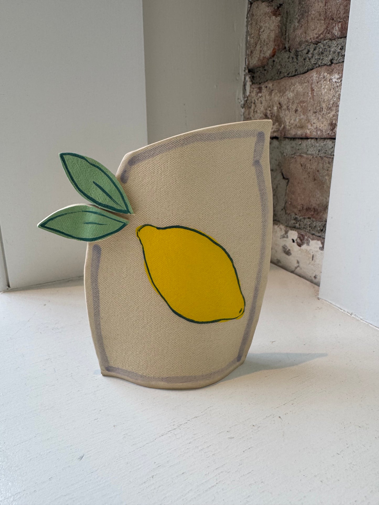 Orange & Lemon Vase