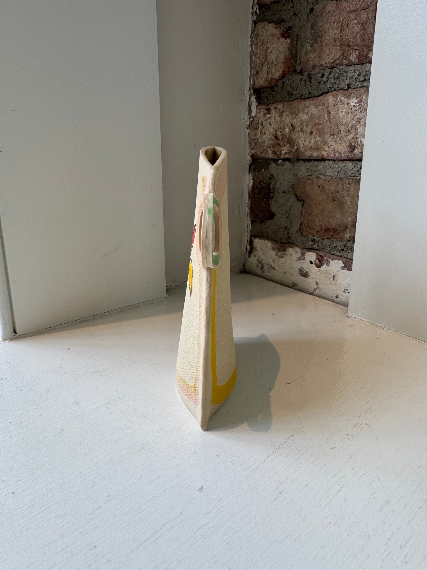 Wonky Flower Pitcher Vase