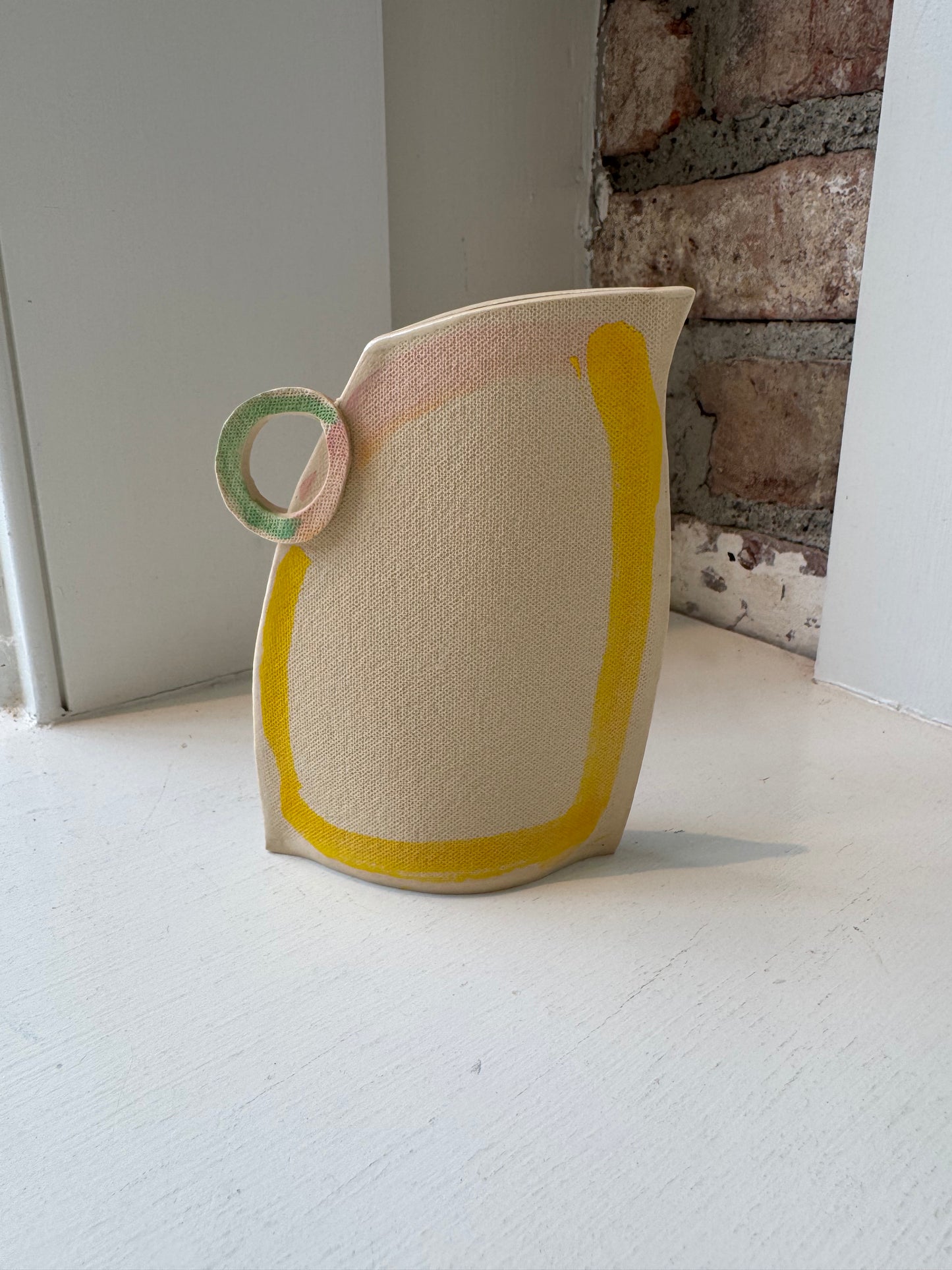 Wonky Flower Pitcher Vase