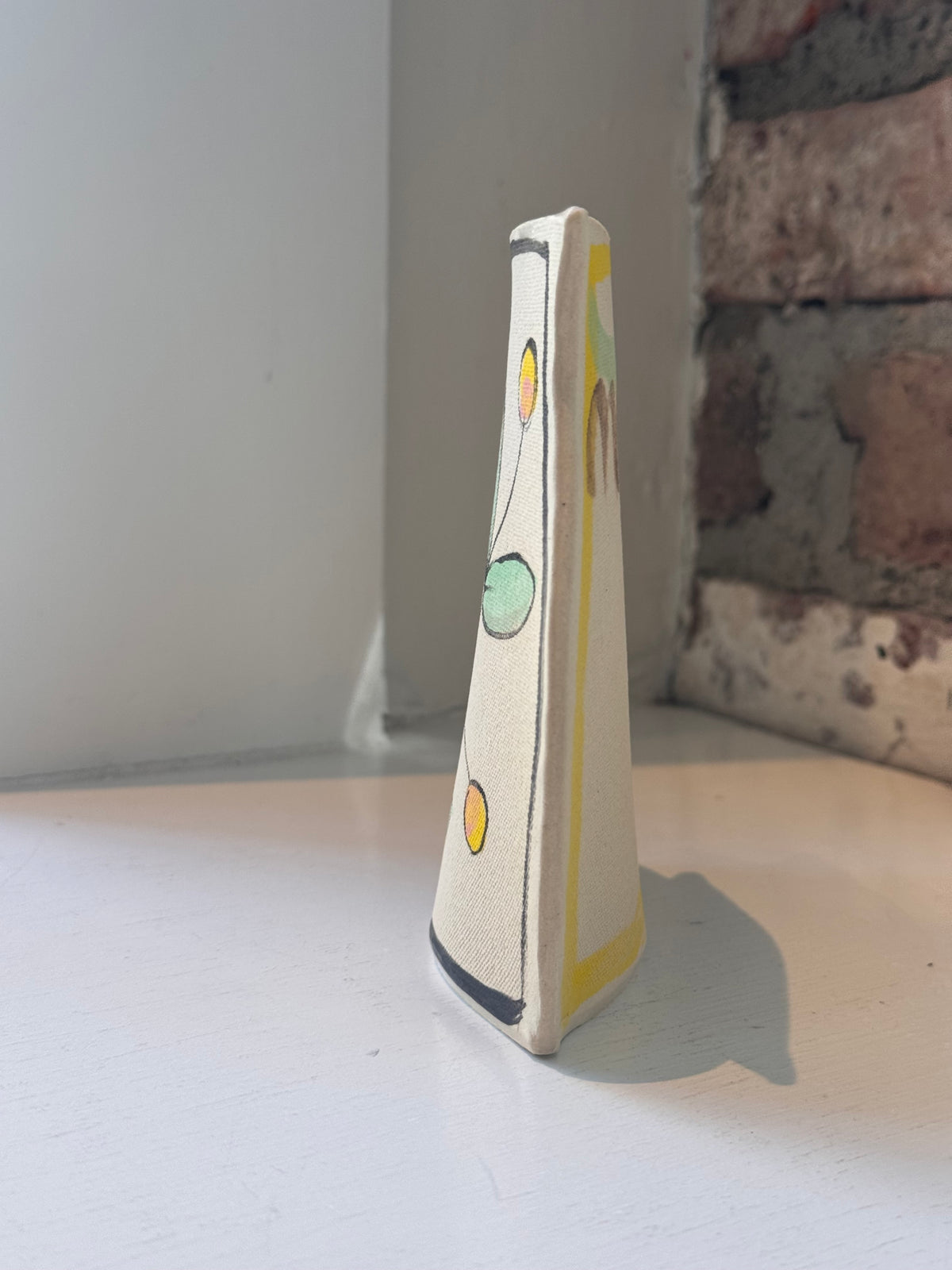 Yellow Flower Vase