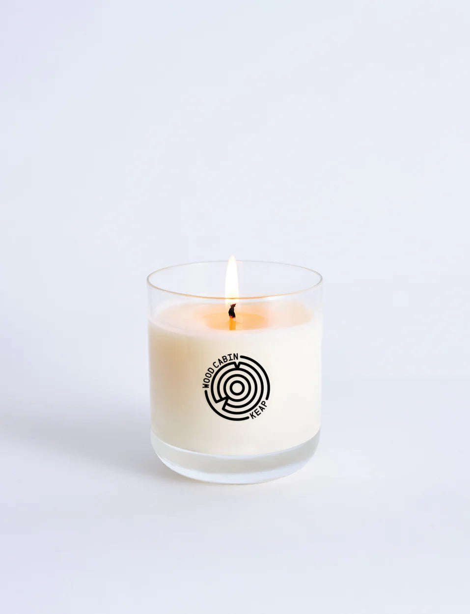 Wood Cabin Candle