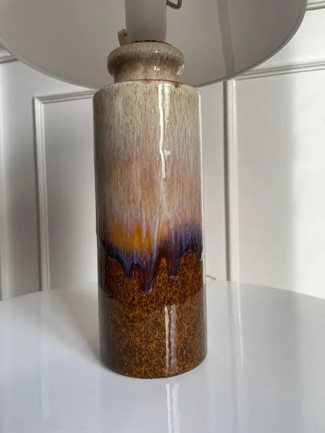 German Ceramic Table Lamp, 1960s