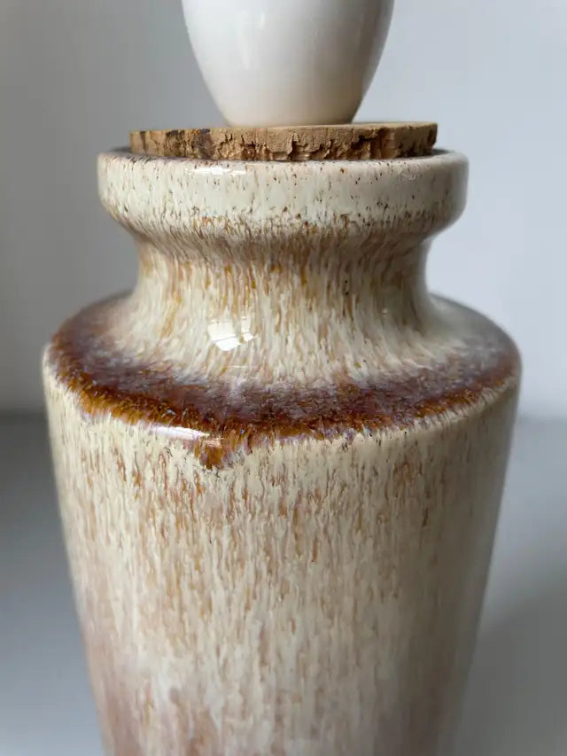 German Ceramic Table Lamp, 1960s