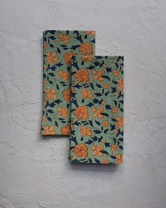 Noor S/4 (Sage) Table Napkins