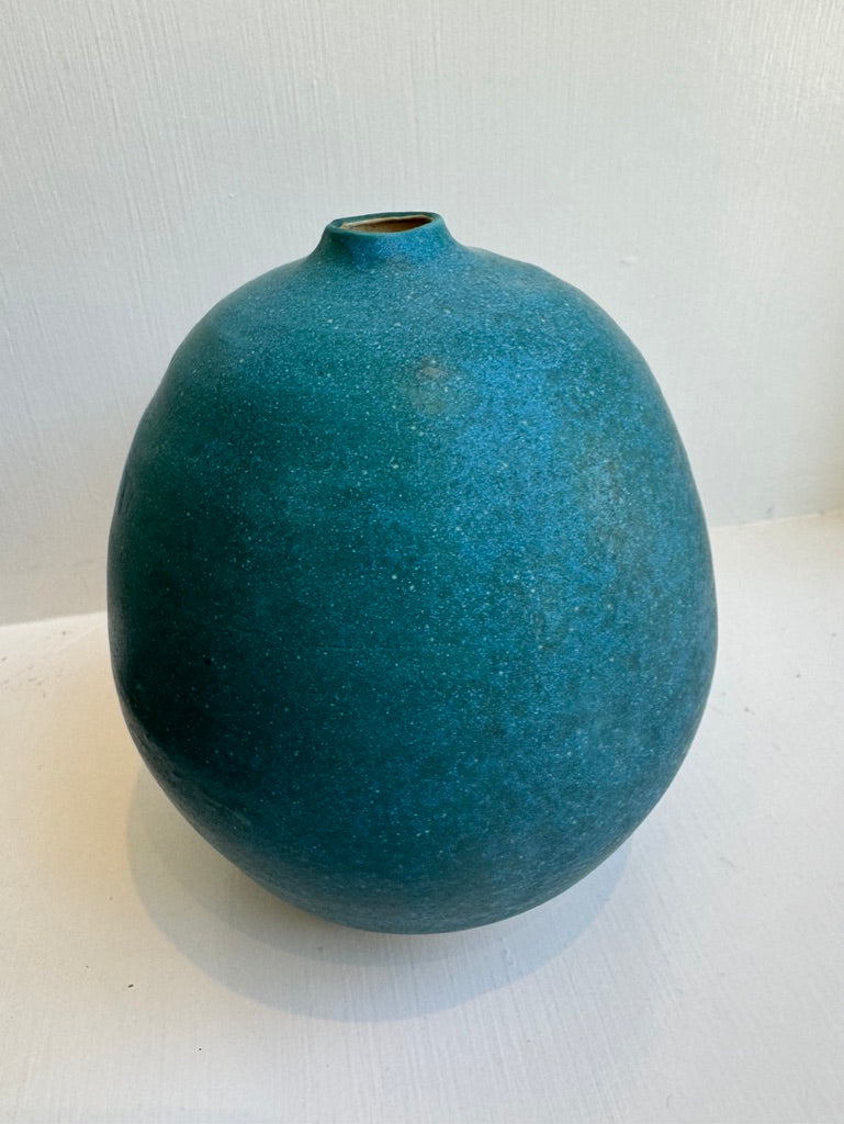 Stoneware Vase Collection, Sea Glass Colors