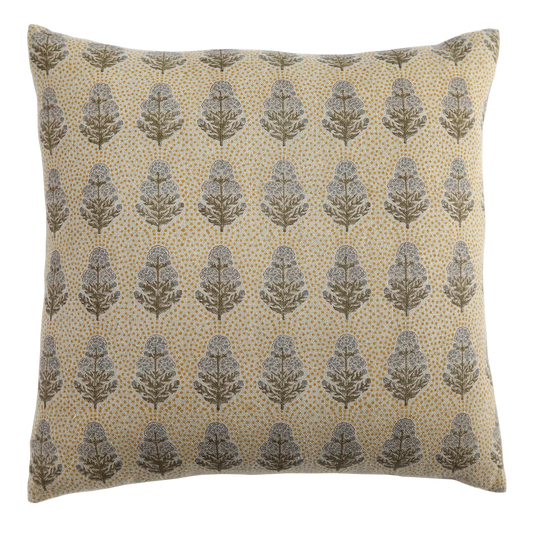 Poppy Mustard Pillow
