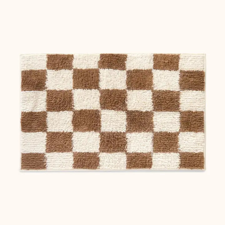 Faye Natural/Caribou Mat (Multiple Sizes)