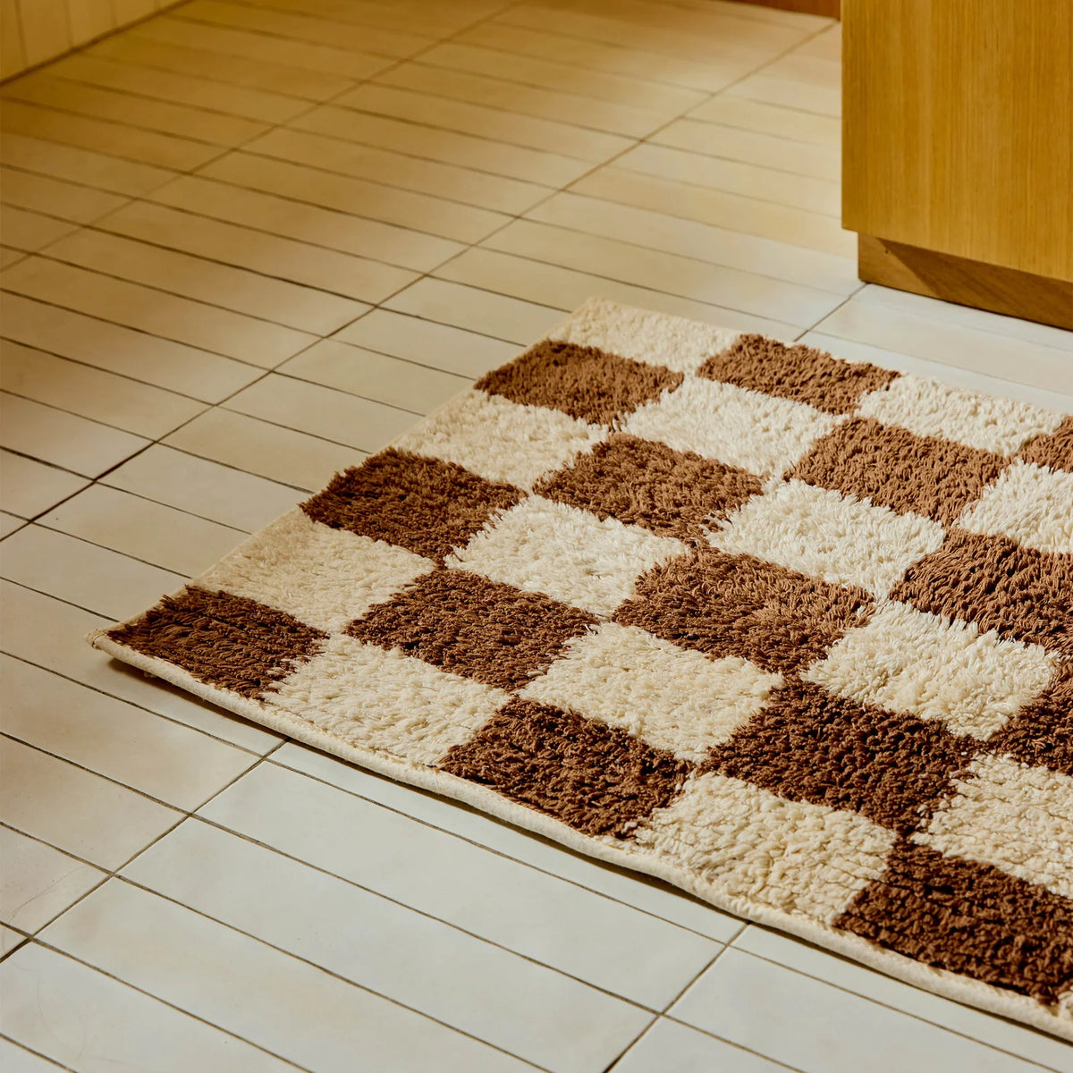 Faye Natural/Caribou Mat (Multiple Sizes)