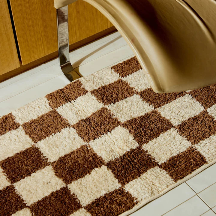 Faye Natural/Caribou Mat (Multiple Sizes)