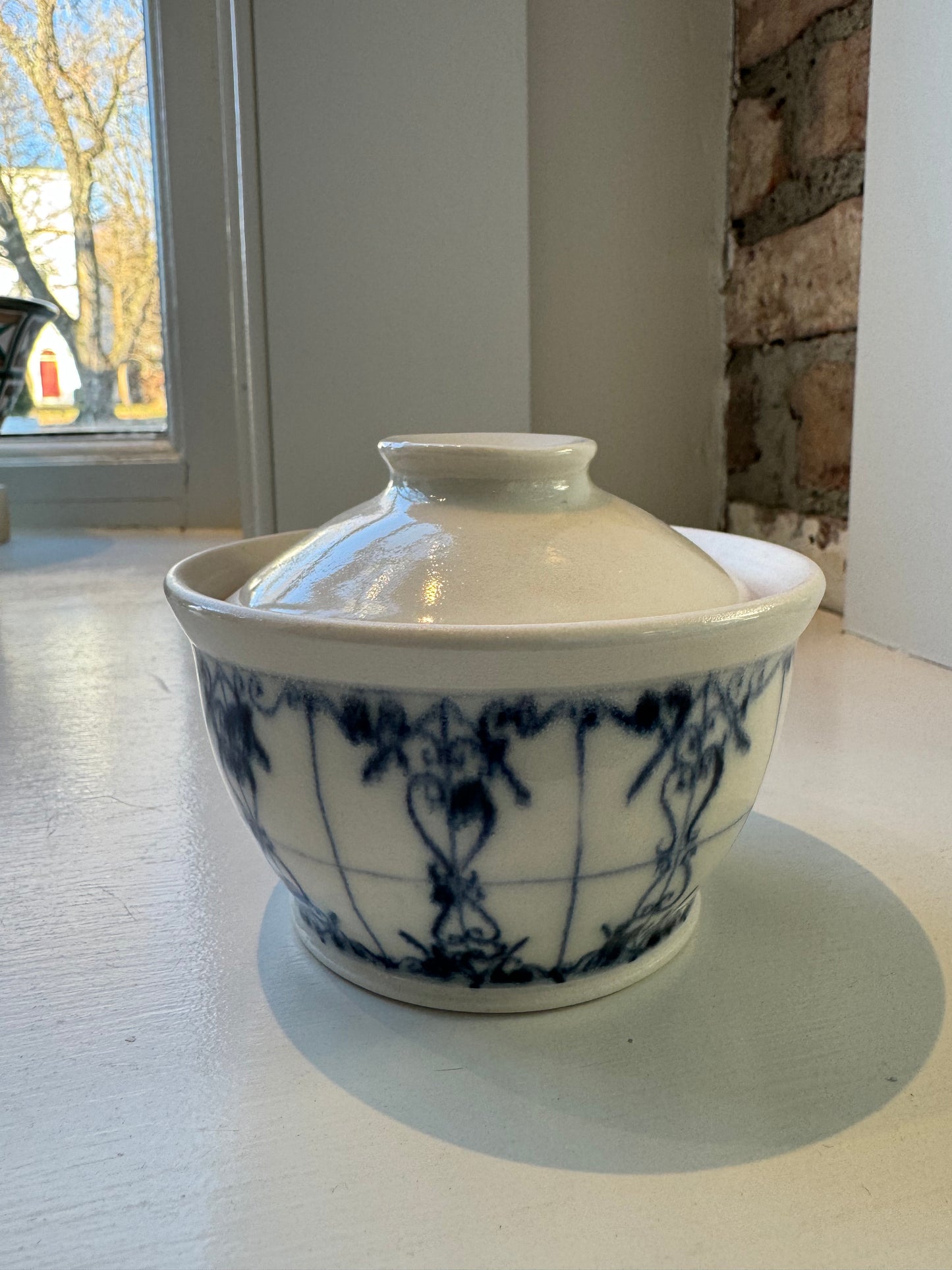 Handmade Ceramic Sugar Bowl