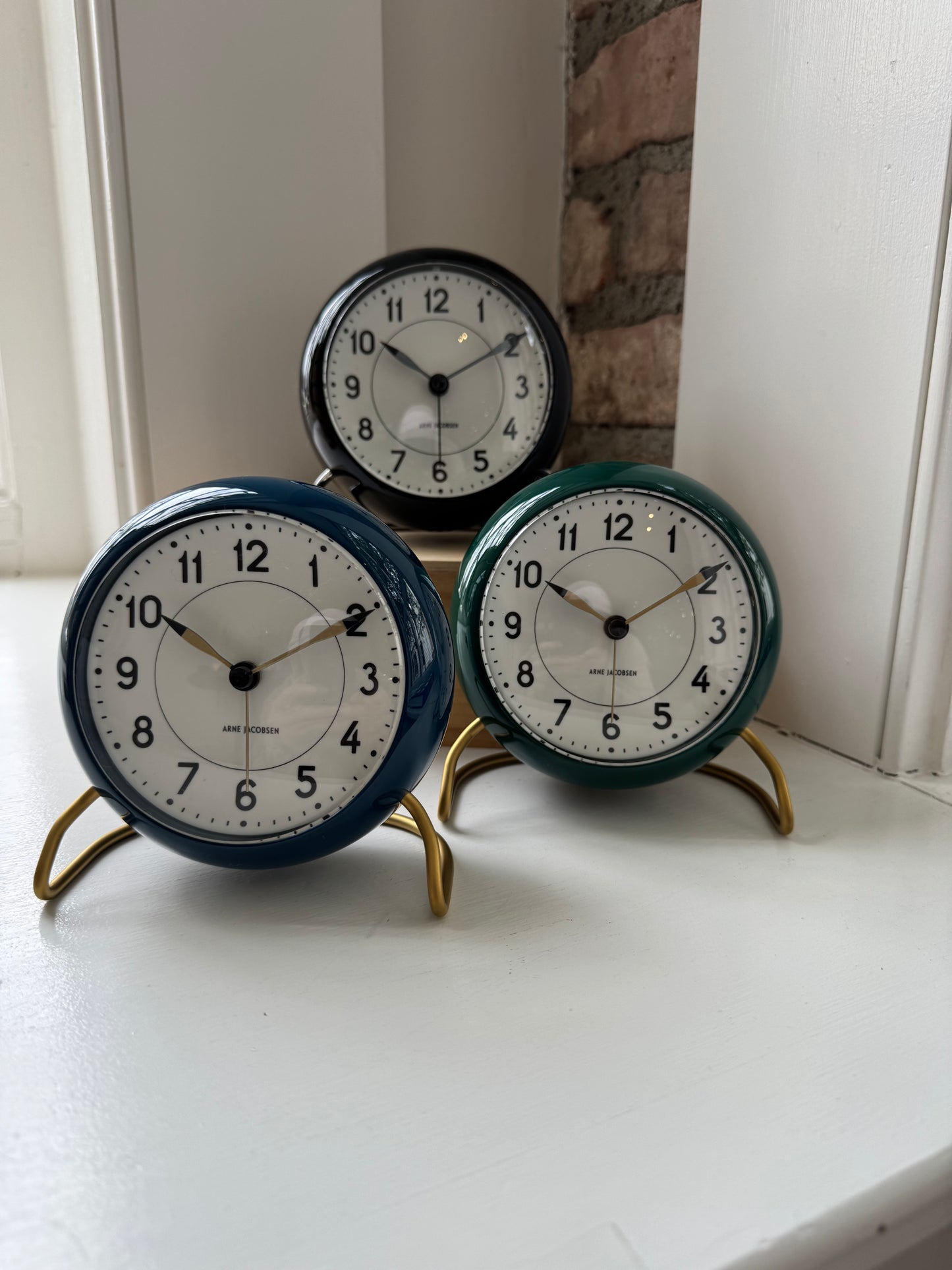 Station Table Clock by Arne Jacobsen