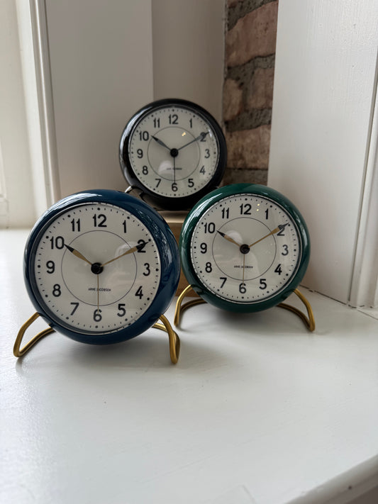 Station Table Clock by Arne Jacobsen