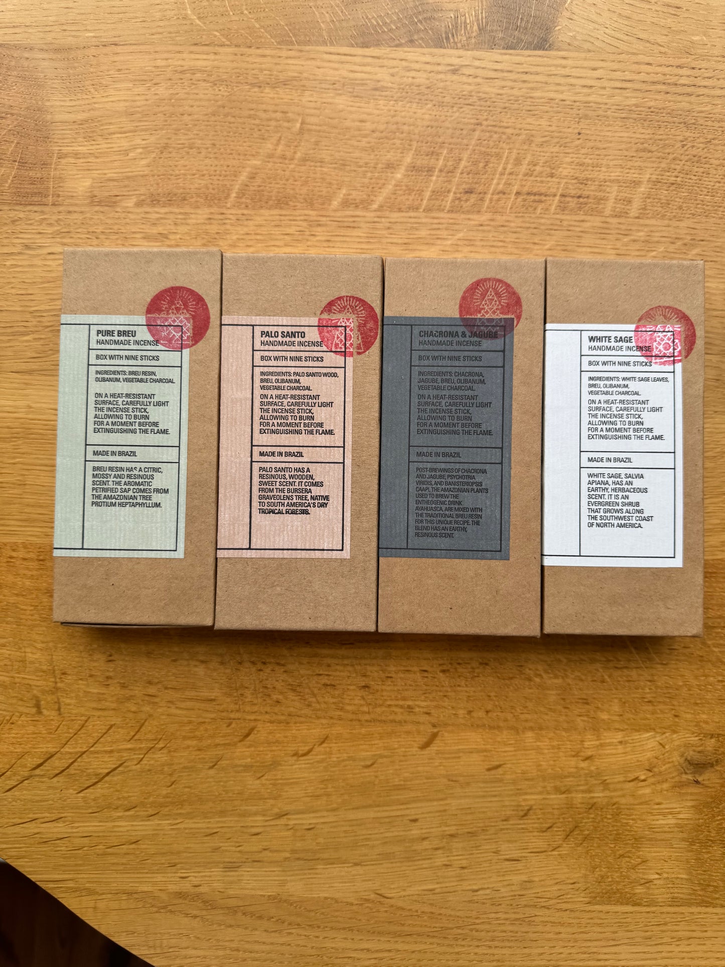 Breu Resin Incense Blends