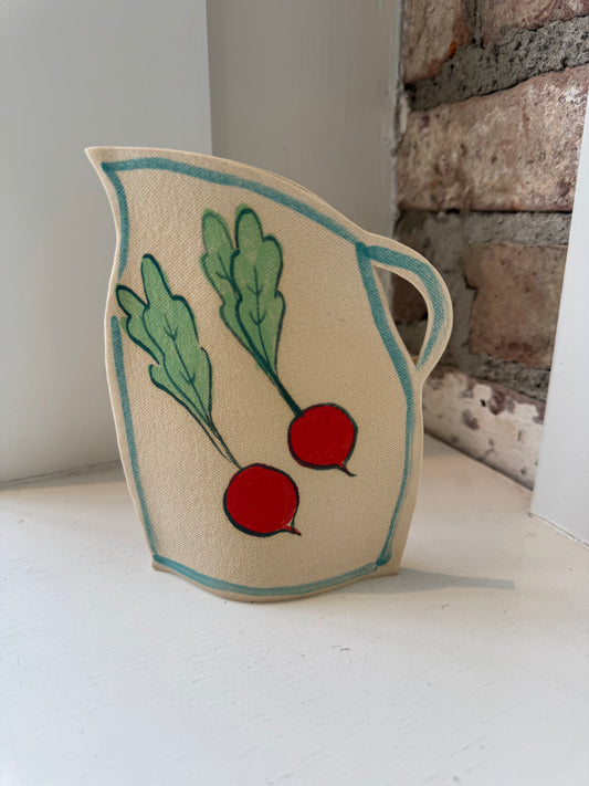 Radish Pitcher Vase