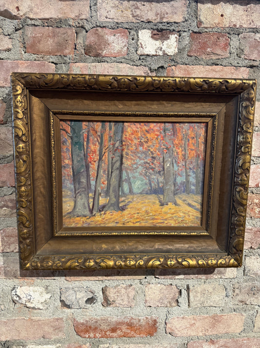 Forest Oil Painting