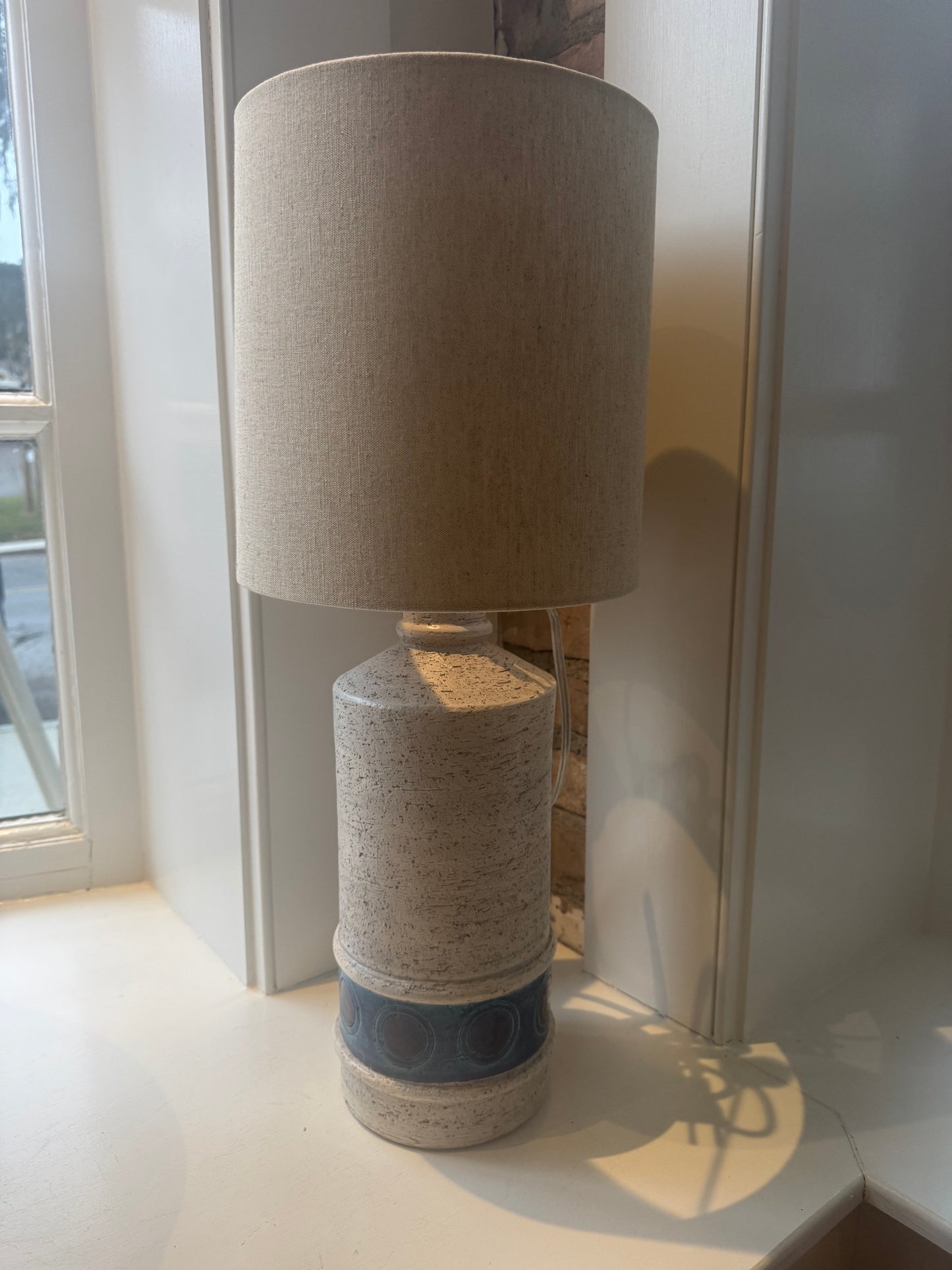 Aldo Londi for Bitossi Ceramics Lamp, 1950s.