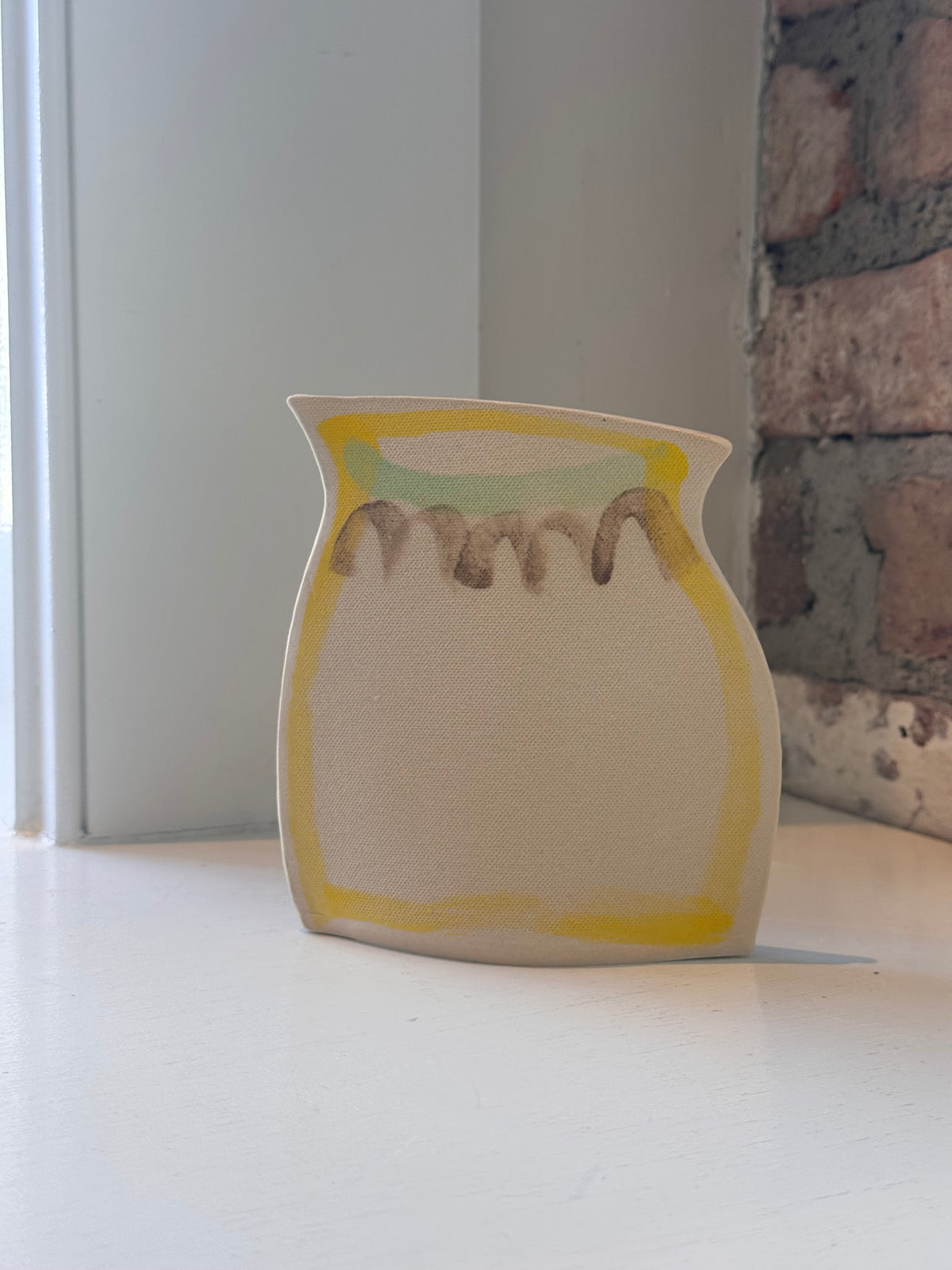 Yellow Flower Vase