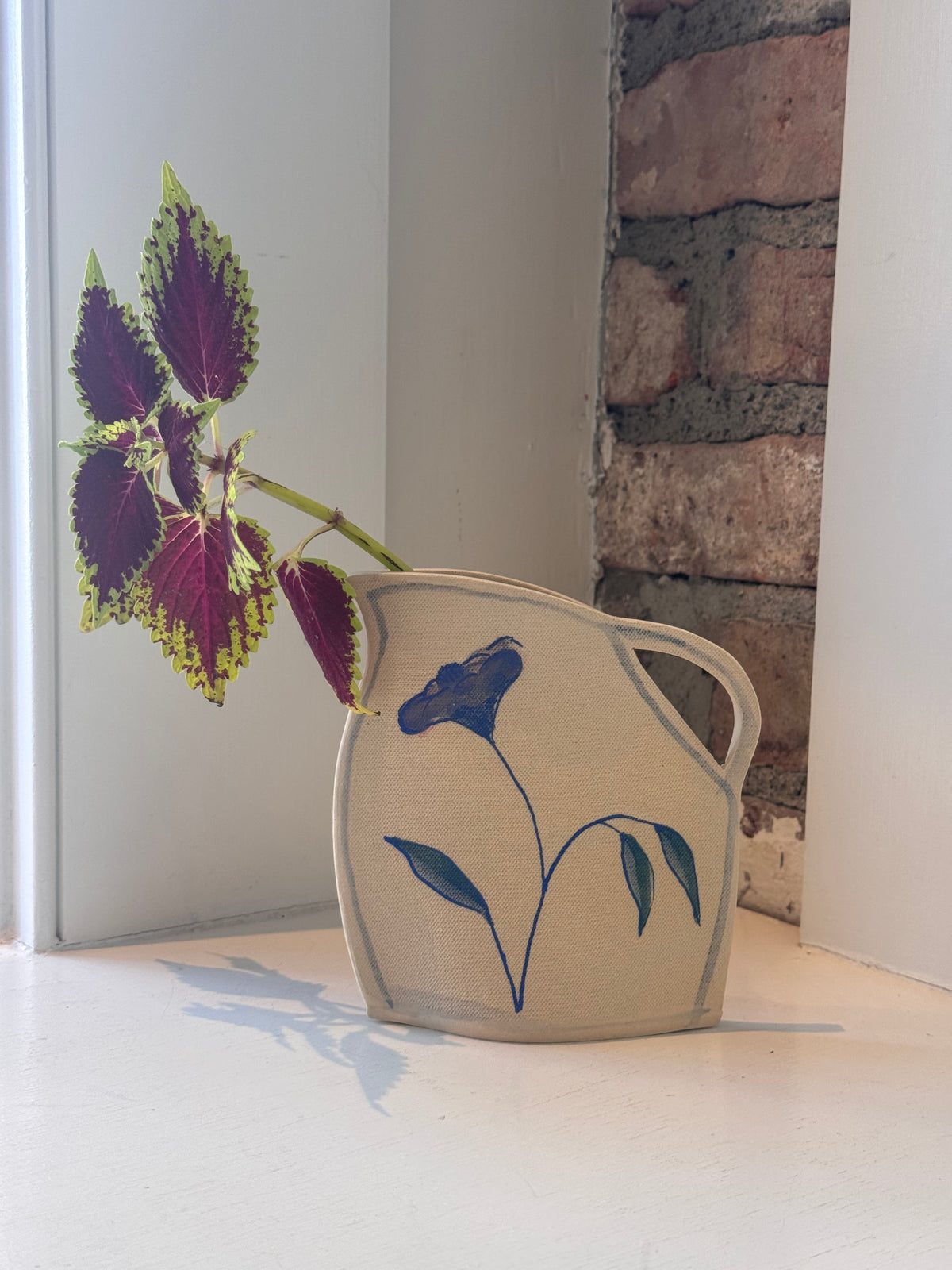 Delft Flower Vase