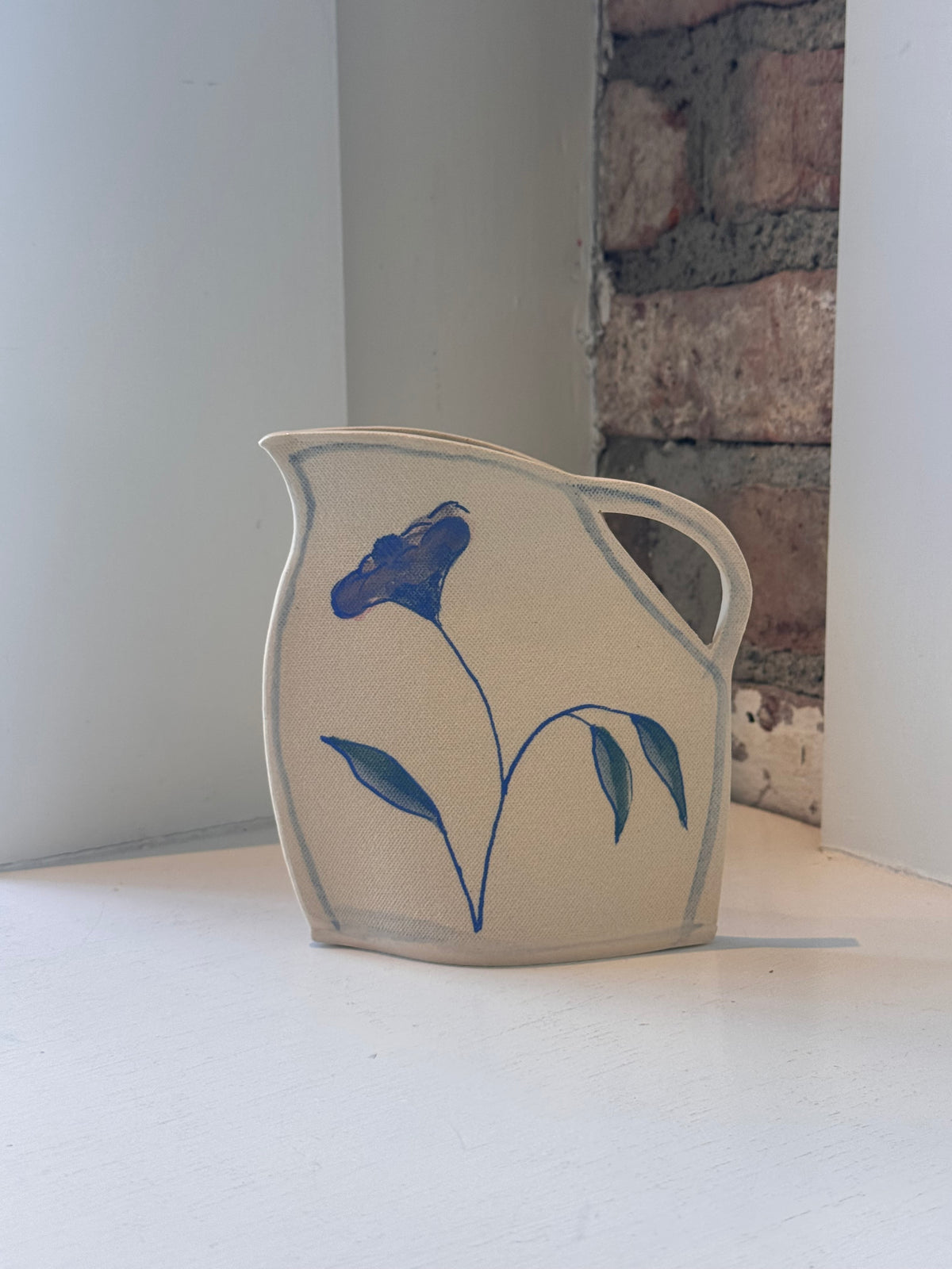 Delft Flower Vase