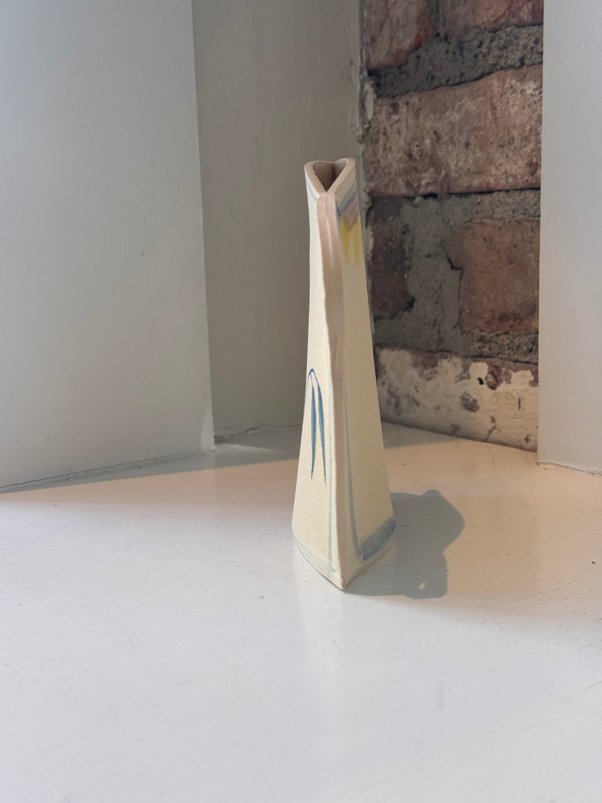 Delft Flower Vase