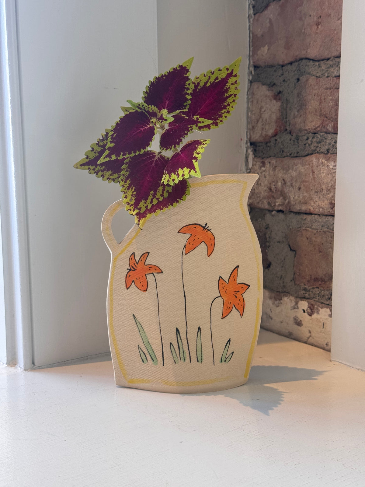 Tiger Lily Vase
