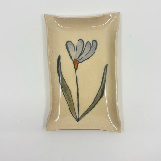 Little Smudgy Crocus Jewelry Tray