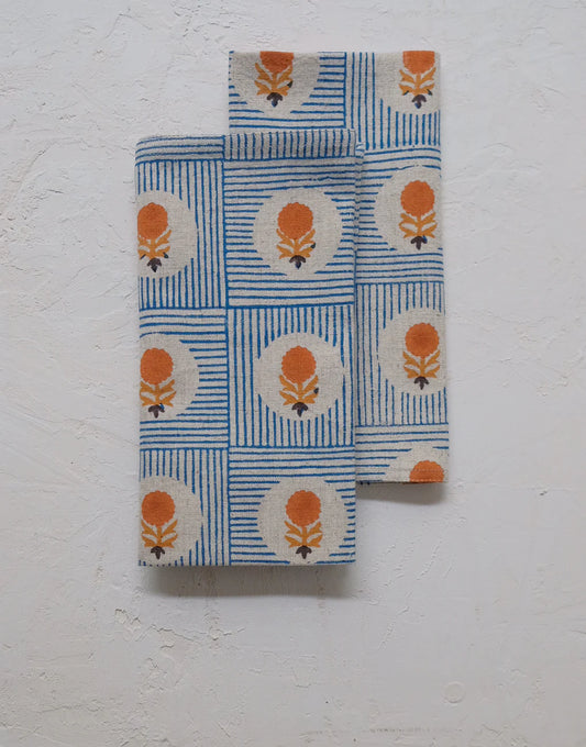 Namita S/4 (Ink Blue) Table Napkins