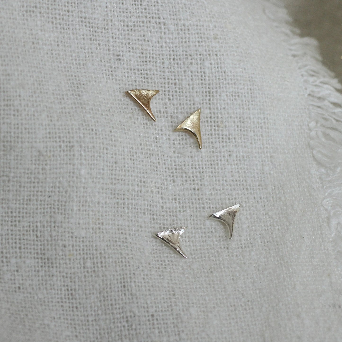 Blackberry Thorn Studs Sterling Silver