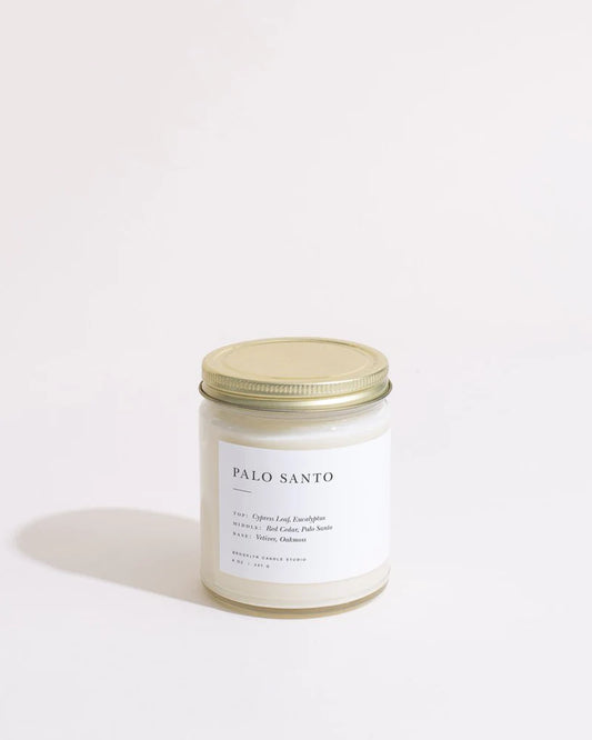 Palo Santo Minimalist Candle