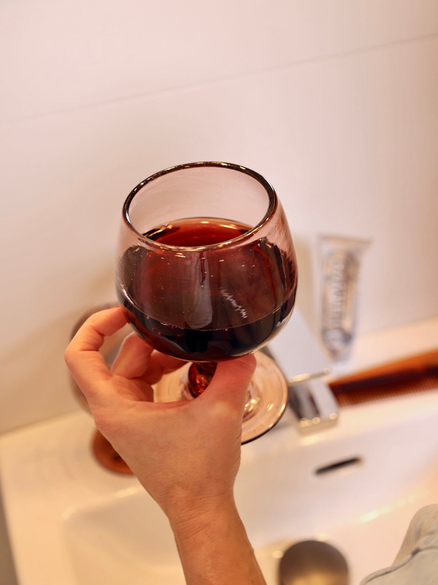 Red Wine Glass (Multiple Colors)